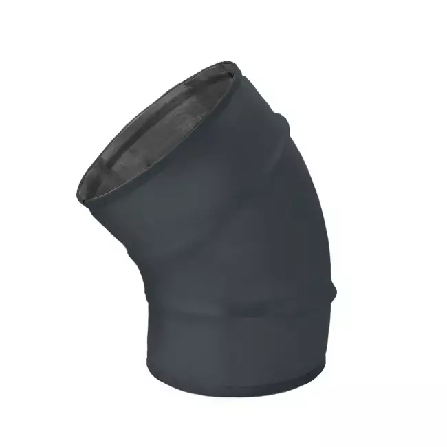 Spiralböj 100 mm 45 grader (sendzimirförzinkat) RAL7016