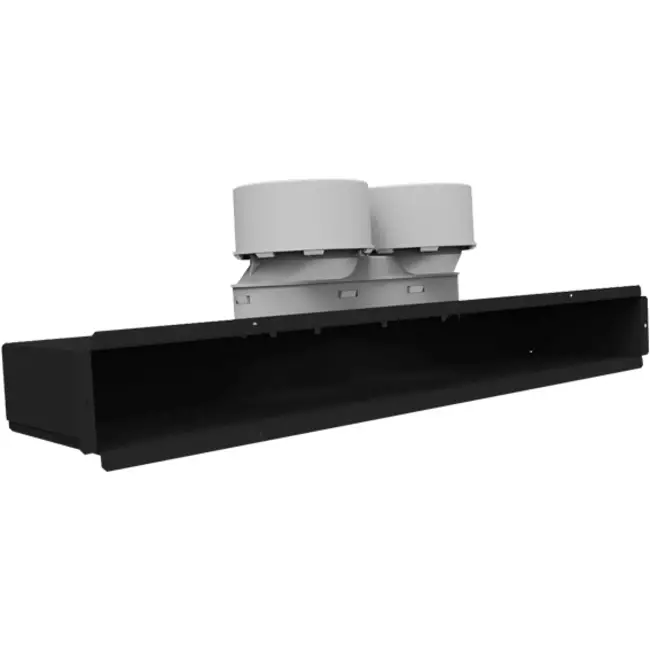 Vent-Axia Uniflexplus linjeförgrening för tak- eller vägganslutning 2x 90 mm diameter