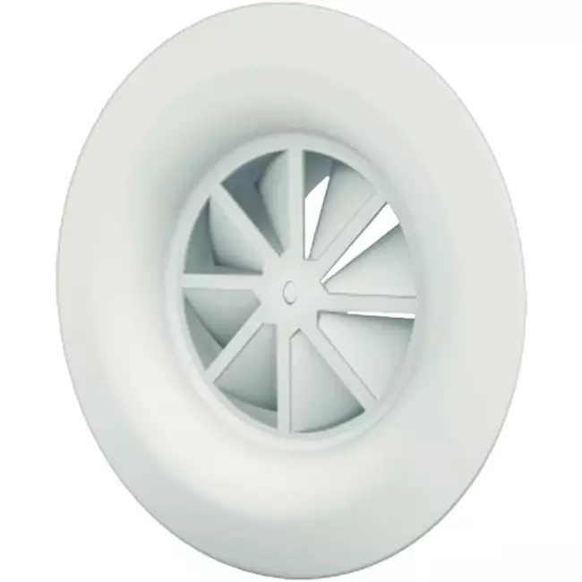 Virvelspridare med diffusorring, centralt skruvfäste Ø 250 mm