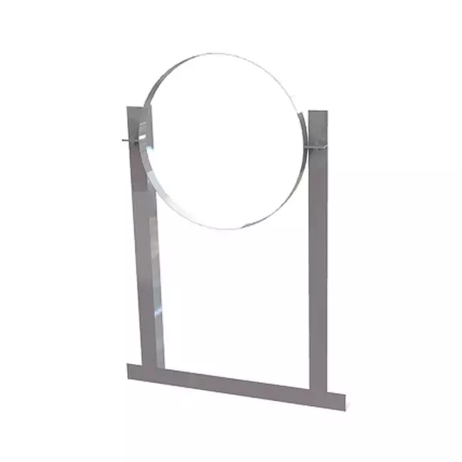 Aluminium takkonsol för spirorör diameter 315 mm