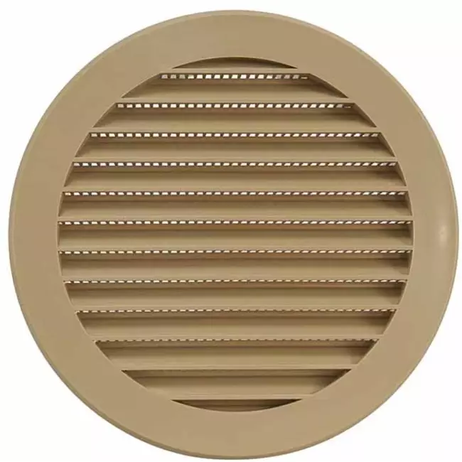 Lamellgaller diameter: 125 mm,, beige- VR125Y