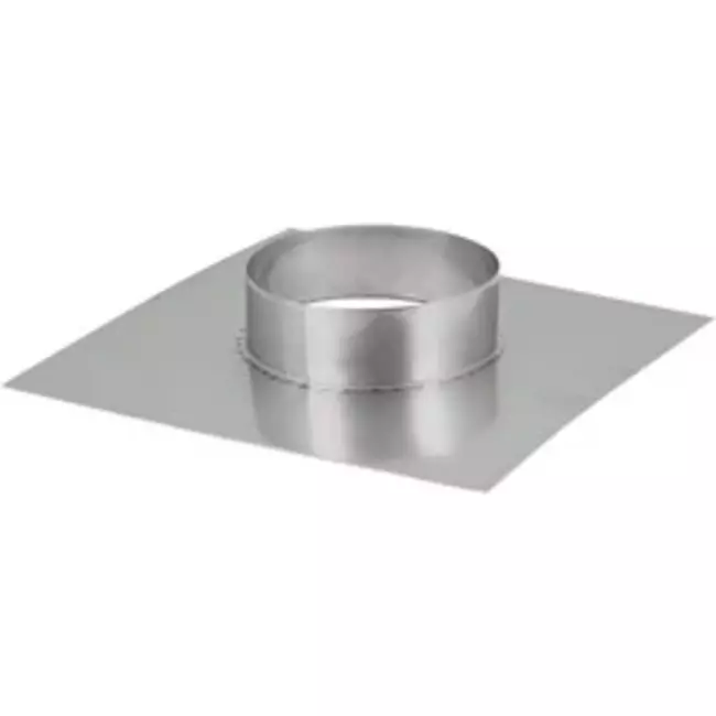 Täckplatta, diameter 150 mm med kantlist I304 (D0,6)