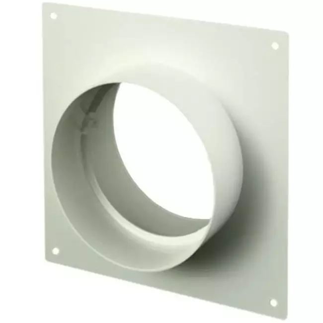 Rund väggplatta av plast, diameter: 150 mm - AFV150