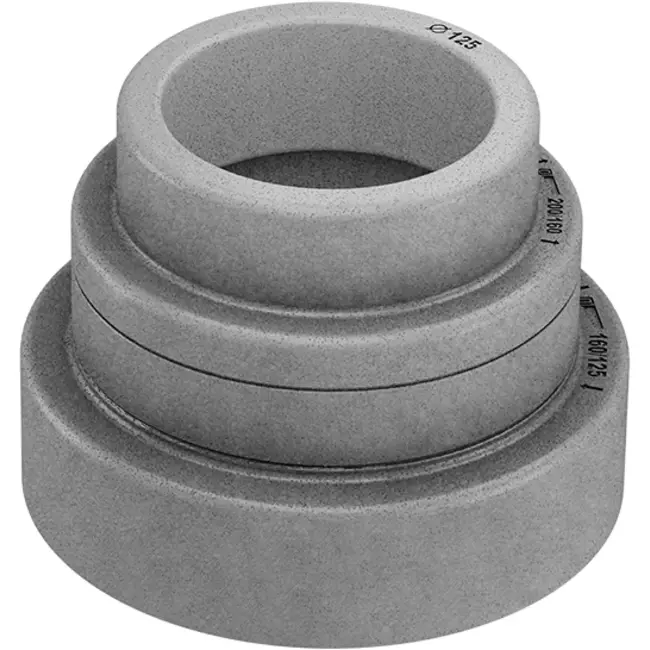 Reducerare för isolerat rör 125/160/200 mm