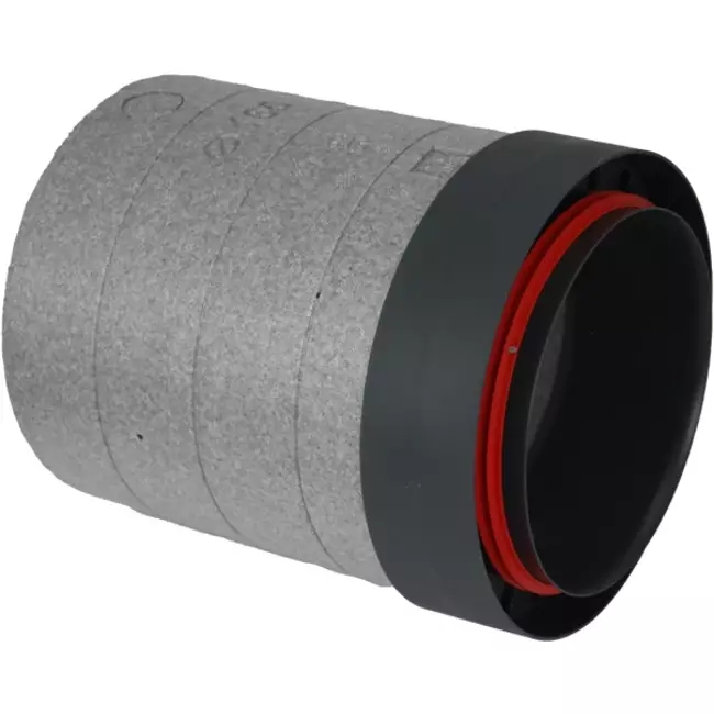 Anslutningsstycke för isolerat rör diameter 200 mm