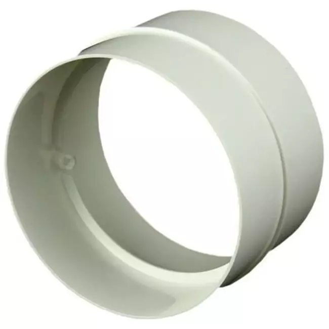 Rund koppling i plast, diameter: 150 mm - AS150