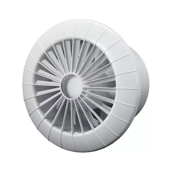 Badrumsfläkt Ø 120 mm vit – aRid 120 BB