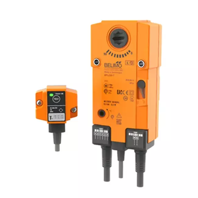 Brandspjällservomotor 24V, 4 Nm, öppna/stäng - E-BFL24 T