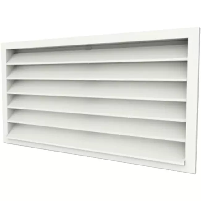 Ytterväggsgaller av aluminium 400x300 (WB803)