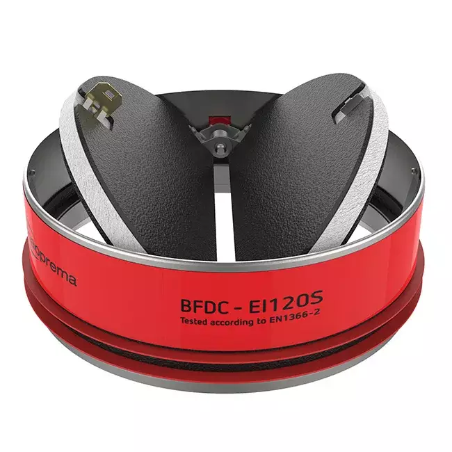 Brandspjäll cirkulärt 100 mm - E-BFDC EI120S 100