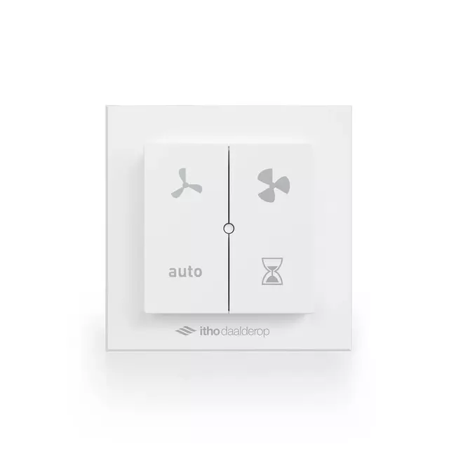 Itho Daalderop CVE-S ECO Optima Inside High Performance Package HP 415 m³/h + fuktsensor + CO2-sensor + RFT-N Auto-styrning + 4 ventiler - perilexplugg