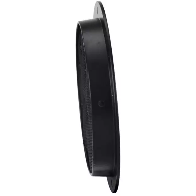 Yttergaller av aluminium diameter 80 – SVART