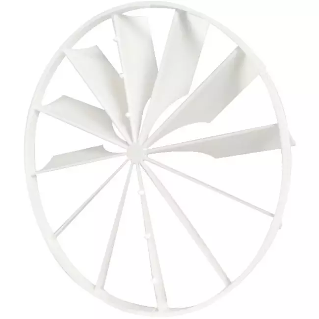 Backspjäll i plast: diameter 100 mm EEV100