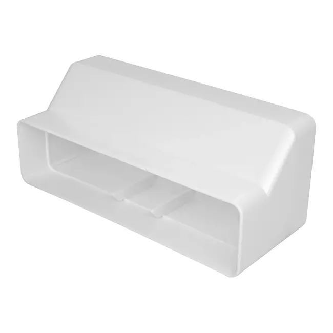 Rektangulär reducerare av plast - 220x90 mm till 220x55 mm - KS29-25