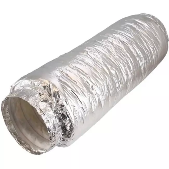Flexibel non-woven ljuddämpare med anslutningsdiameter: 125 mm, längd 500 mm