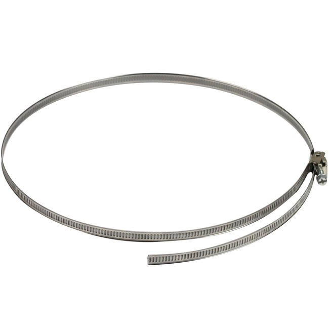 Slangklämma i rostfritt stål 60 mm diameter 165 mm - PCSS60-165