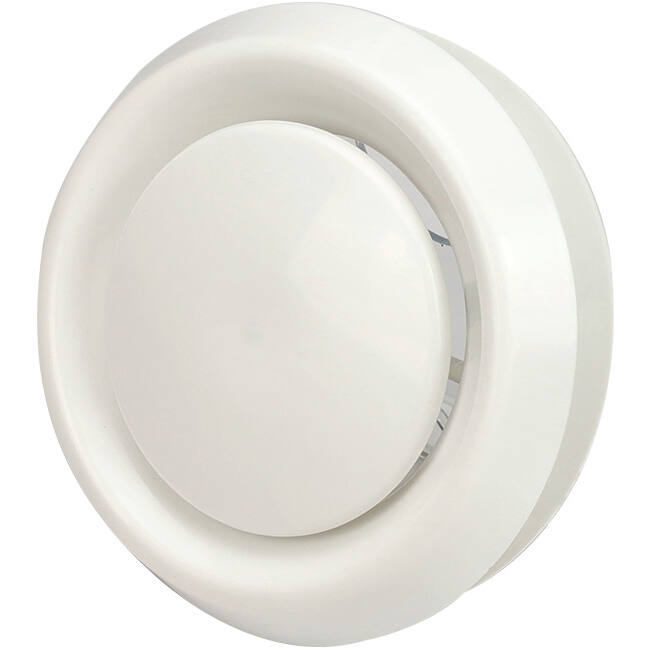 Ventilationsventil 100 mm till- och frånluft med friktionsfjädrar - DAV-C100