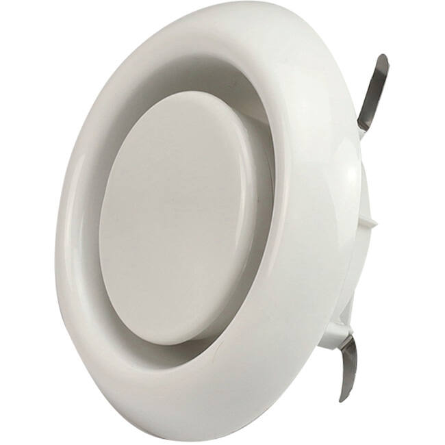 Avgasventil 100 mm med friktionsfjädrar - AVP-C100