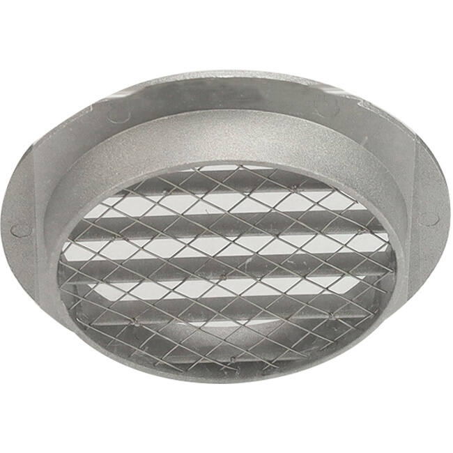 Väggspridare 250 mm aluminium för utomhusluft - EL-A-RLP250