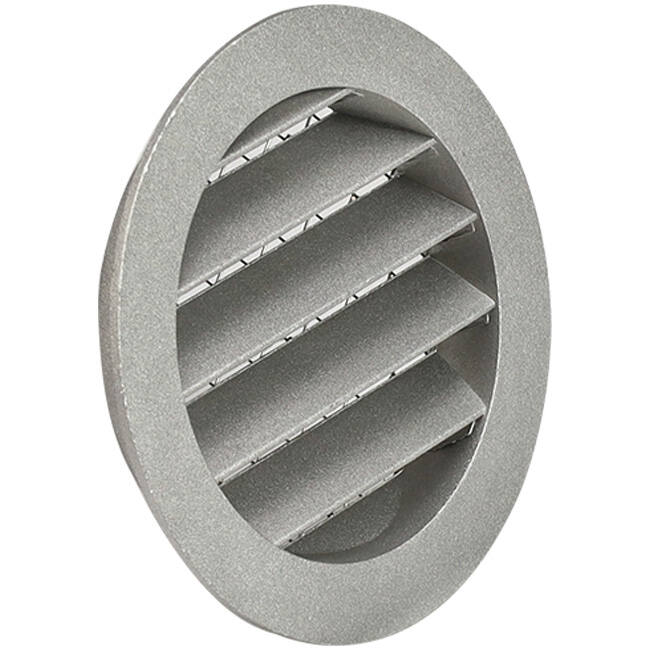 Väggspridare 250 mm aluminium för utomhusluft - EL-A-RLP250