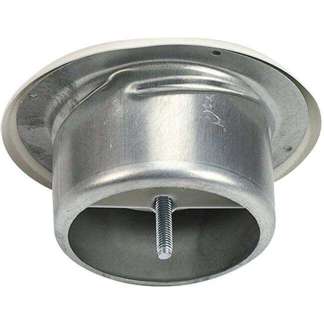 Ventilationsventil 160 mm metall - E-DVS160 RAL9010