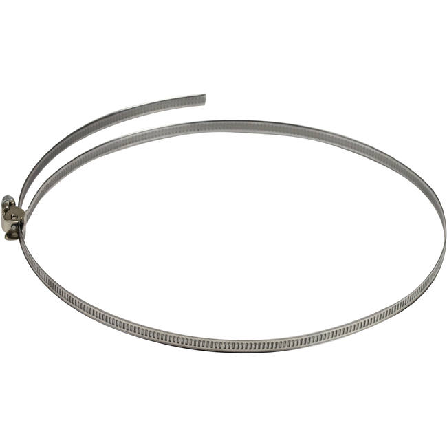 Slangklämma i rostfritt stål 60 mm diameter 165 mm - PCSS60-165