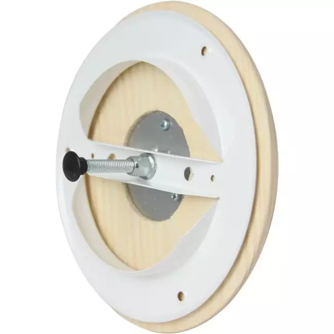 Luftventil i trä rund Ø 100 mm (KD100)