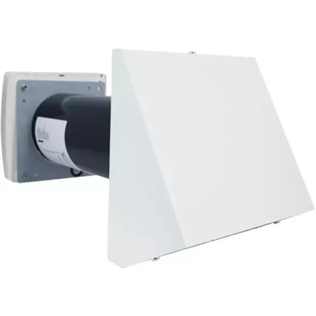 Decentraliserad WTW HRU-vägg Ø150 med 60 m³/h - HRU-WALL-150-60-PEG
