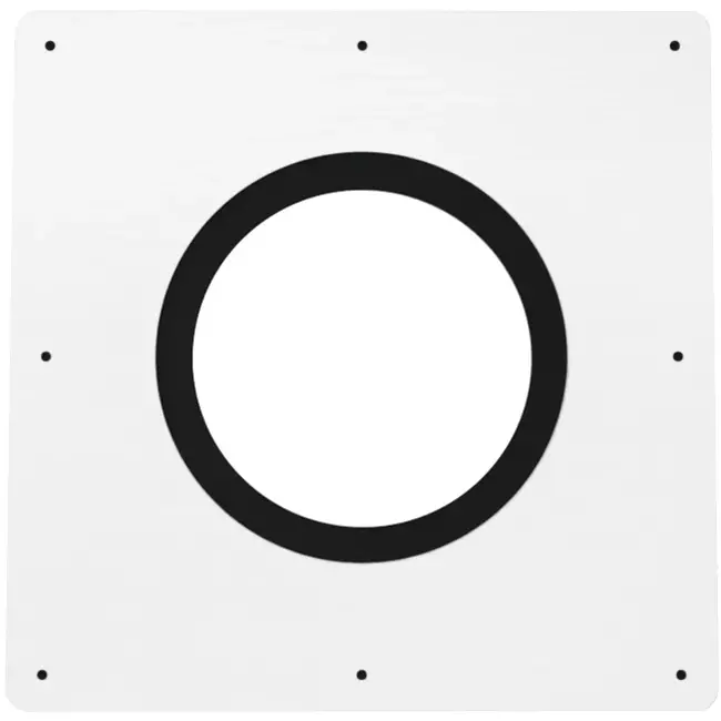 Lufttät takgenomföring 315 mm takplåt RAL9010