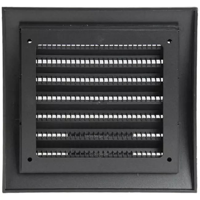 Väggaller 150x150 mm antracit - N10A