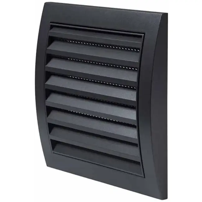 Väggaller 150x150 mm antracit - N10A