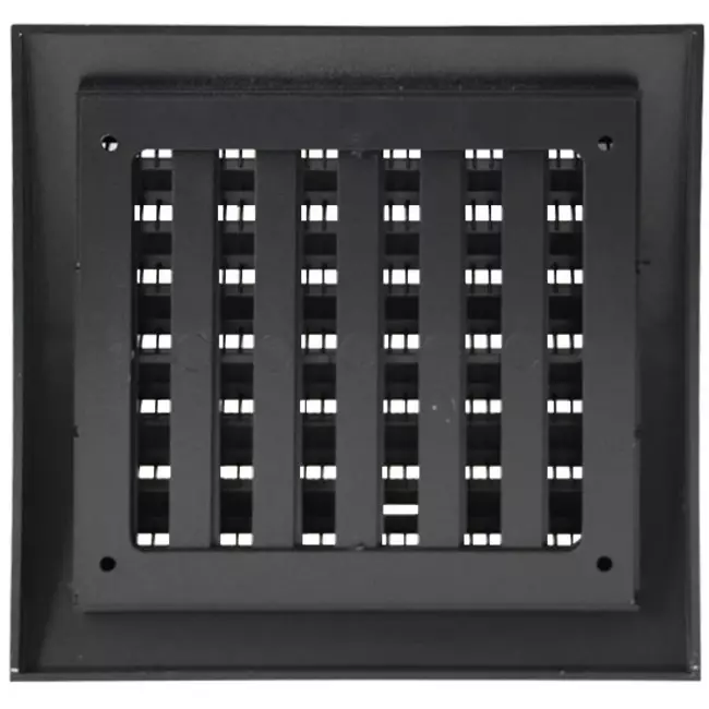 Justerbart väggaller 150x150 mm antracit - N10RA
