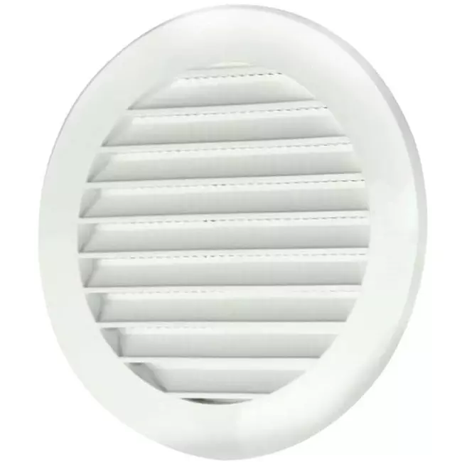Lamellgaller diameter: 125 mm, vit- VR125