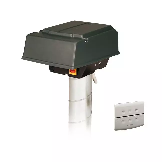 Orcon kanalansluten takfläkt MPV-10W 420 m³/h med RFT-styrning