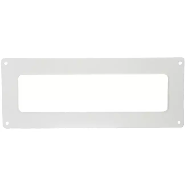 Rektangulär väggfläns av plast 220X55 mm - KF25
