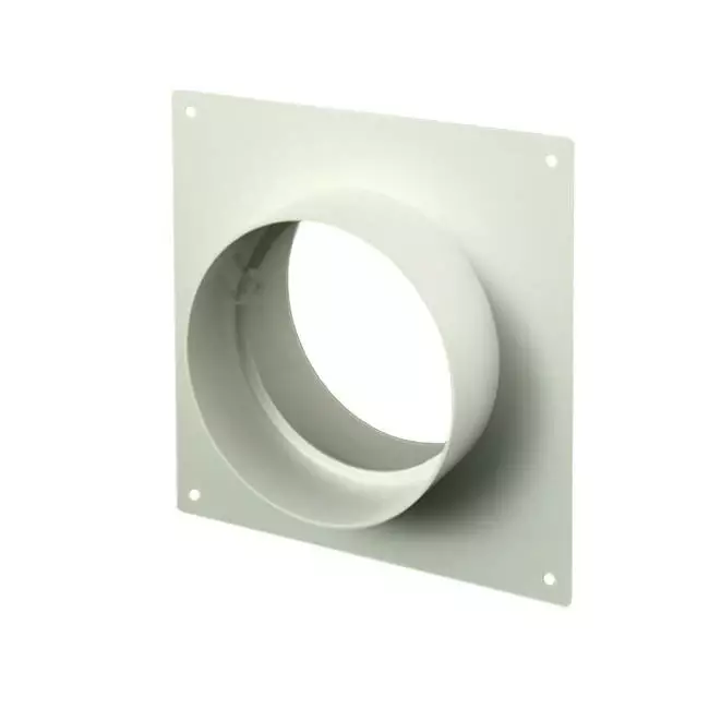 Rund väggplatta av plast, diameter: 125 mm - AFS125