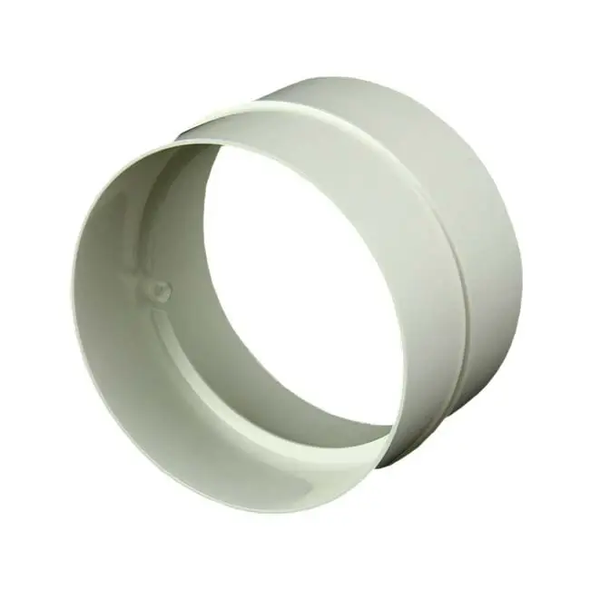 Rund koppling i plast, diameter: 100 mm - AS100