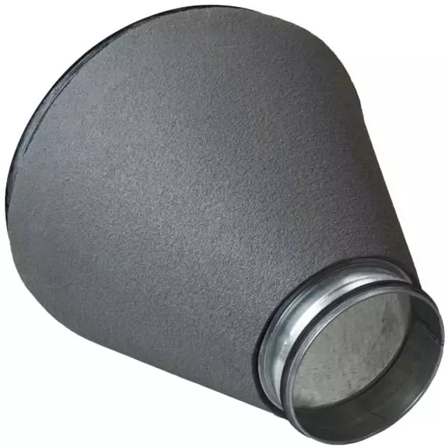 Thermoduct isolerad reducerare diameter 315 mm - 125 mm