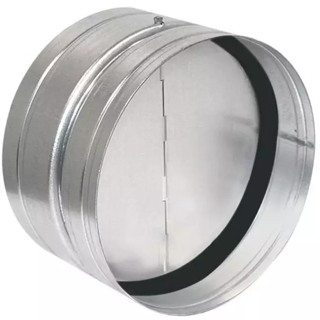 Backspjäll med gummitätning Ø 125 mm