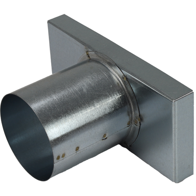 Lock 220x80 mm med anslutning diameter 80 mm för inloppskanal