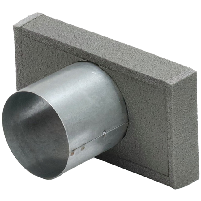 Termoduktkåpa 170x80 med anslutningsdiameter 80 mm för kanalisation