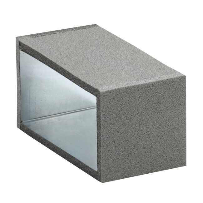 Thermoduct kopplingsstycke, 220x80 mm, L=100 mm