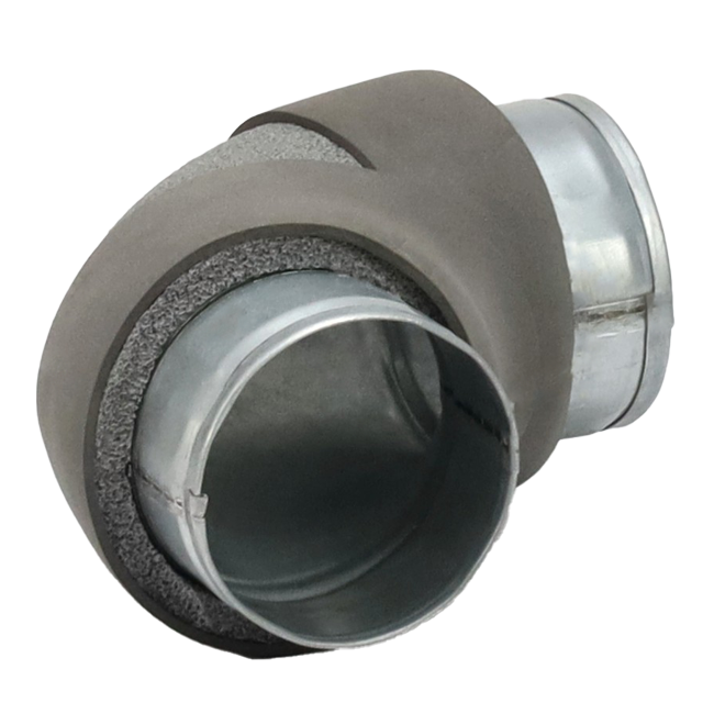 Termoduktens böjdiameter 80 mm 90 grader (inte säkert)