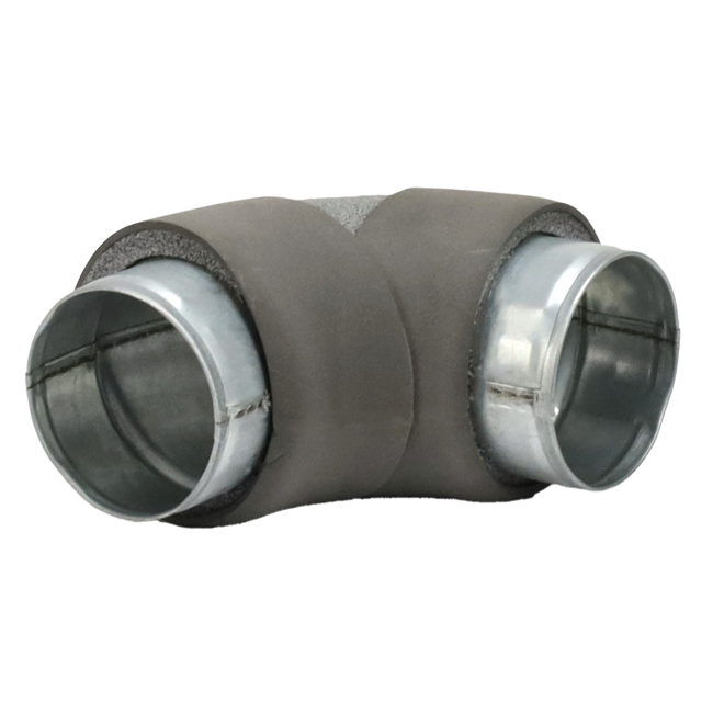 Termoduktens böjdiameter 80 mm 90 grader (inte säkert)