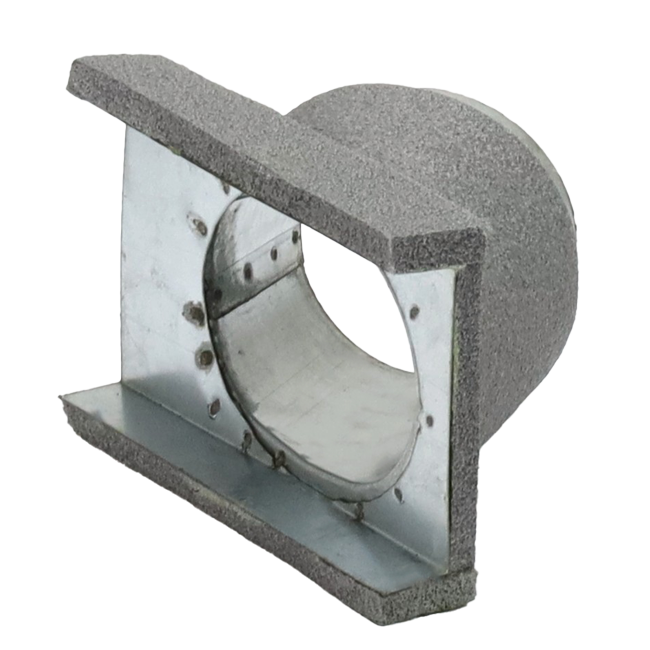 Thermoduct 45 grader förbindningsstycke / hylsa 80 mm