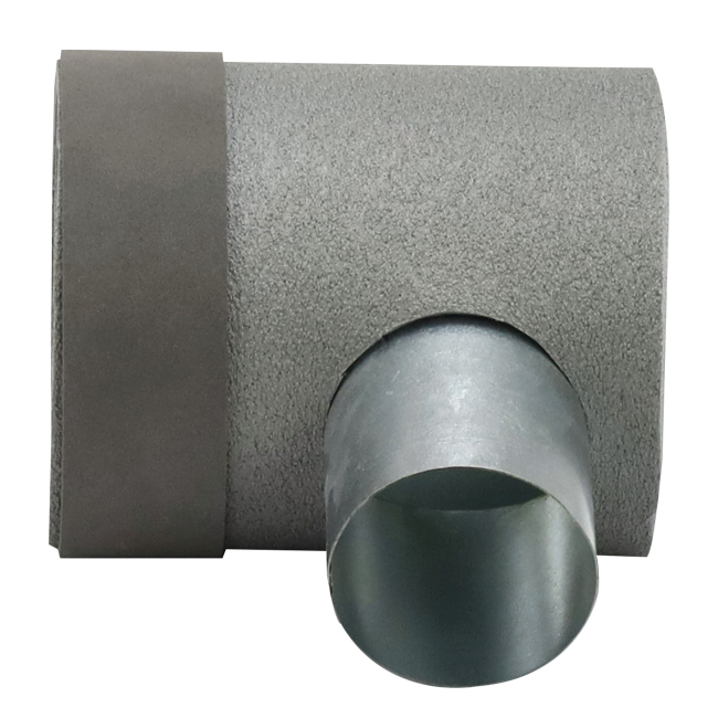 Thermoduct inbyggnadskärl diameter 125 mm H=80 mm enkelt med hål för tunnelkonstruktion