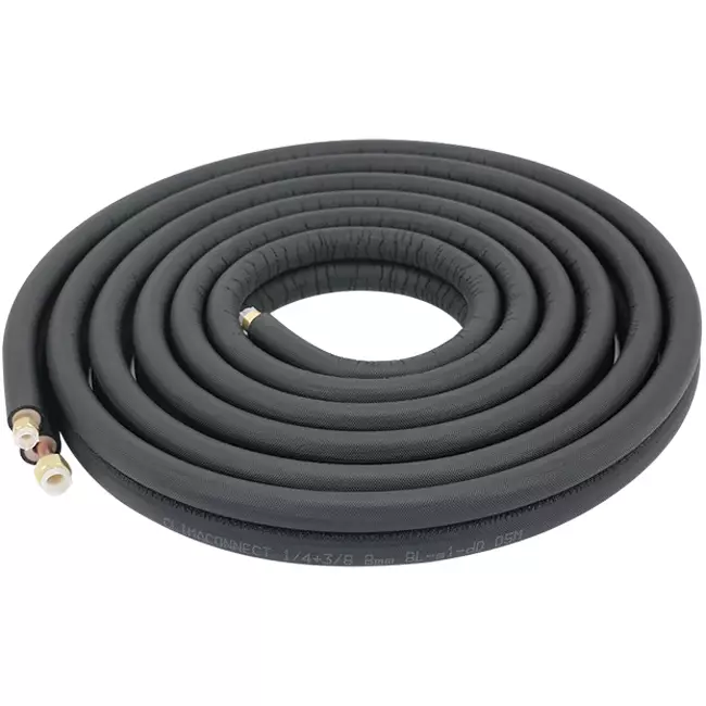 ClimaConnect kylslangssats med flänsade kopplingar  1/4–3/8, längd 6 meter