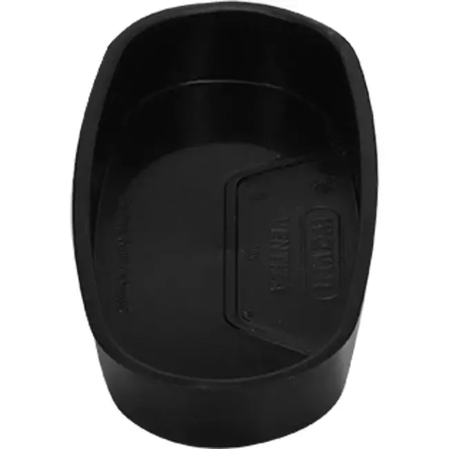 Wavin Ventiza Ändkåpa PVC oval kanal 195x80 mm
