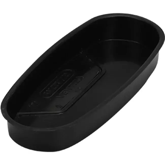 Wavin Ventiza Ändkåpa PVC oval kanal 195x80 mm