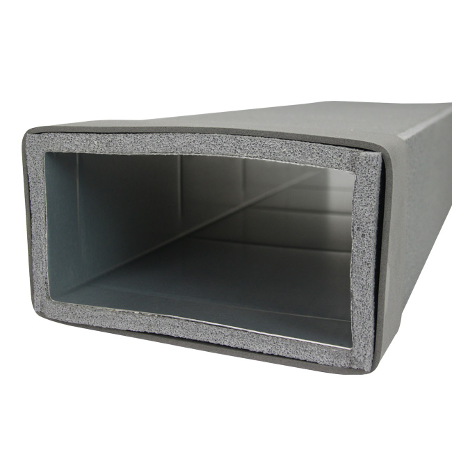 Thermoduct galvaniserade rektangulära ventilationskanaler 300x80 mm L=1500 mm